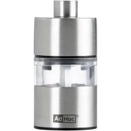 Moedor 6,2cm Pimenta e Sal Inox e Acrílico Classic